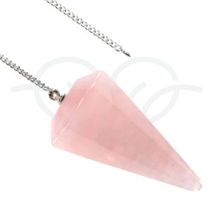 Péndulo Cuarzo rosa