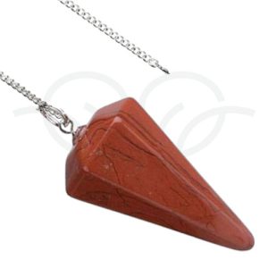 Péndulo Jaspe rojo