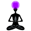 Piedras chakras corona