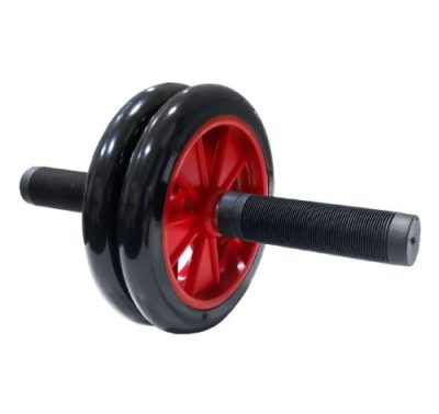 Rueda abdominal en goma X2